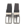 Double Sided Cow Leather Belt RD112 BLACK & BROWN